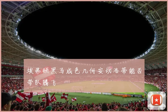 埃弗顿黑马成色几何安切洛蒂能否带队腾飞